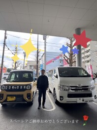 スペーシアギアご納車